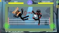 Slap Fight Kings: Stickman Fighting Physics Games Screen Shot 1