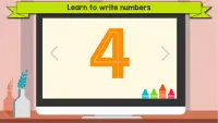 Tracing Letters and Numbers - ABC Kids Games Screen Shot 3