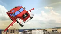 Flying Firefighter Truck 2016 Screen Shot 3