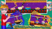 बच्चों के लिए खस्ता चिकन फैक्टरी-फैक्टरी खेल Screen Shot 4