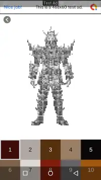 Kamen Rider All Star Pixel Art Screen Shot 3