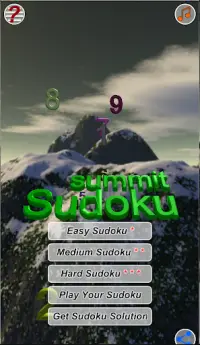 Summit Sudoku Screen Shot 0