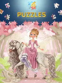 Princess Puzzles for Girls Screen Shot 1