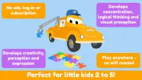 Car City Puzzle Games - Brain Teaser for Kids 2  Screen Shot 6