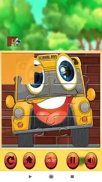 Kids Vehicle Jigsaw Puzzle Screen Shot 4