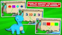 Dino Kindergarten Fun Games Screen Shot 1