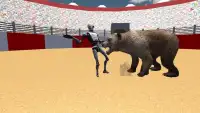 Robot VS Angry Bull 3D Screen Shot 4