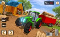 Real Tractor Drive Cargo 3D: New tractor game 2020 Screen Shot 1