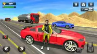 Highway Traffic Car Race – Drifting & Riding Game Screen Shot 6