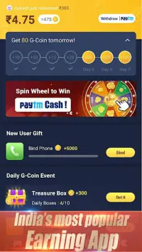 GALO Earn money Play games Screen Shot 1