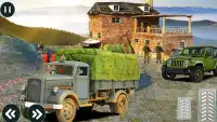 OffRoad US Army Truck Driving: Cargo Truck Driver Screen Shot 1