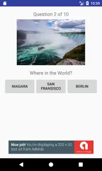 Where in the World? Screen Shot 1