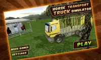 Horse Transport Truck Sim Screen Shot 0