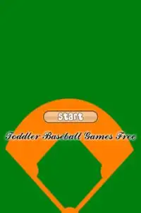 Toddler Baseball Games Free Screen Shot 0