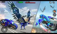 Real Robot Transforming Game: Flying Robot Bike Screen Shot 4