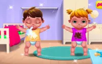 Baby Twins Caring Day - Zwangere spellen Screen Shot 4