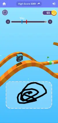 Draw Legs to Race Screen Shot 1