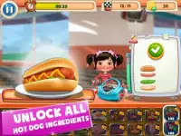 Hotdog Chef Cozinhando Jogos Sausage Fast Food Screen Shot 0