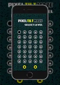 Pixel Inclinación Laberinto Screen Shot 0