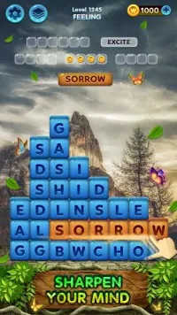 단어 검색 단어 검색 - 단어 연결-단어 퍼즐 스택 Screen Shot 3