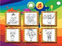 Baby Pages Coloring Games Screen Shot 0