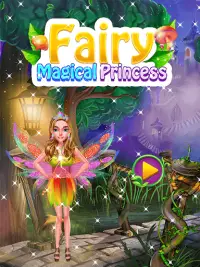 🧚 Fairy Princess Makeup Dress Up Girls Game Screen Shot 0