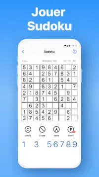 Sudoku - casse-tête Screen Shot 0