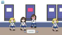 Open Closet School girl game clue Screen Shot 0