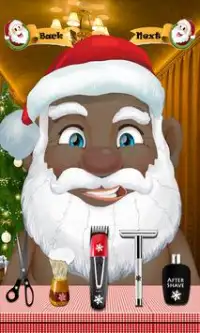 Beard salon christmas games Screen Shot 8