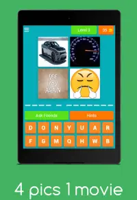 4 Pics 1 Movie Quiz Screen Shot 8