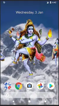 4D Shiva Live Wallpaper Screen Shot 6