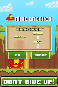 Superhero Breaker - Mine mini Screen Shot 4