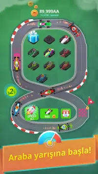 Yarış arabaları birleştirme oyunu: Car Merge Game Screen Shot 2