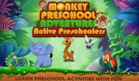Monkey Preschool Adventures: Active Preschoolers Screen Shot 0