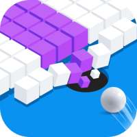 Color Hole Track 3D Circle Ball Free Block Game