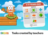 SKIDOS Logic Games:  Kids Addition, Subtraction 🐈 Screen Shot 21