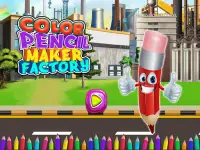 fabbrica di matite colorate: penna colorata Screen Shot 0