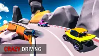Onmogelijke auto-stuntspellen: 3D-tracks Screen Shot 0