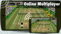 Tennis Champion 3D - Online Sp Screen Shot 1