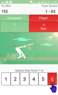 Play Cricket Game Screen Shot 2