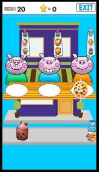 Cake Shop Pig Eat Shopkins Bar Screen Shot 1