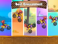 Мотоцикл трюковые гонки Screen Shot 2
