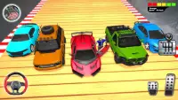 السيارات ألعاب حيلة سباق Screen Shot 4