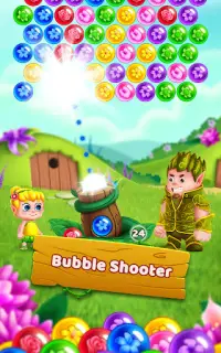 Bubble Shooter - Flower Games Screen Shot 7