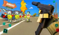 Zombie Pixel Warrior 3D- Korban Terakhir Screen Shot 1