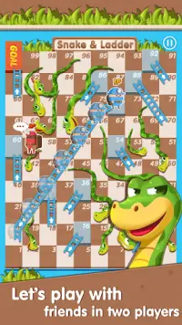 Snakes and Ladders Deluxe(Fun game) Screen Shot 2