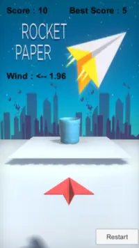 Flying Paper Plane Screen Shot 0