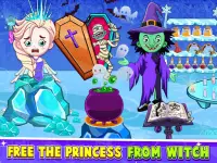 Mini kasabam-buz prensesi oyun Screen Shot 7