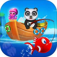 Счастливый рыбак Panda конечной Рыбная ловля мания