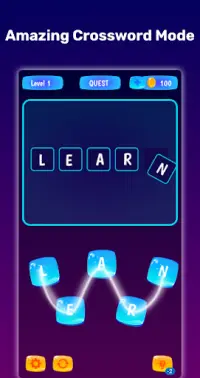 Word Planets : Training Word Brain Puzzle Screen Shot 3